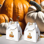 Een beetje pompoen Herfst herfst Baby shower Bedankdoosjes