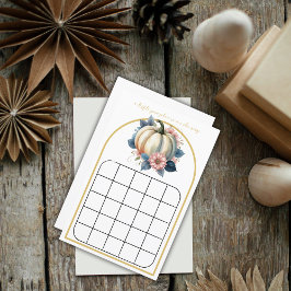 Een beetje pompoen Herfst Herfst Bloemen Bingo Gam