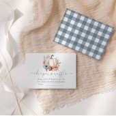 Een beetje pompoen Herfst luier rafel Informatiekaartje