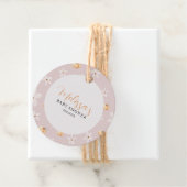 Een beetje pompoen Herfst Pompoen & Daisy Baby sho Bedankjes Labels (In situ)