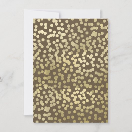 Een beetje Pompoen Herfst Rustiek Goud Baby shower Kaart (Achterkant)