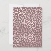 Een beetje pompoen Herfst Rustiek Roos Goud Baby s Kaart (Achterkant)