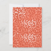 Een beetje pompoen Herfst rustieke Sinaasappel Bab Kaart (Achterkant)