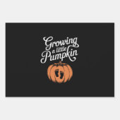 Een beetje pompoen Herfst zwangerschap Inpakpapier Vel (Voorkant)