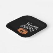 Een beetje pompoen Herfst zwangerschap Papieren Bordje (Gebogen)