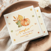 Een beetje pompoen is onderweg. Baby Shower