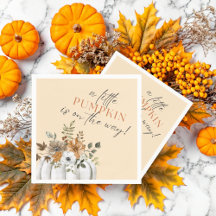 Een beetje pompoen is onderweg - Baby shower