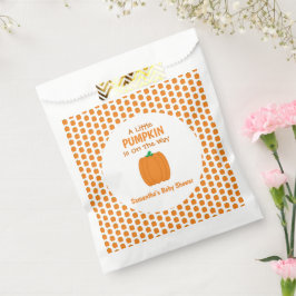 Een beetje pompoen is onderweg bedankzakje