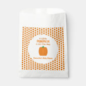 Een beetje pompoen is onderweg bedankzakje (Voorkant)