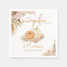 Een beetje pompoen is onderweg Boho Autumn Herfst Servet