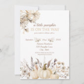 Een beetje pompoen is onderweg kaart (Voorkant)