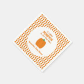 Een beetje pompoen is onderweg servet (Hoek)