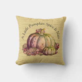 Een beetje pompoen kruid is mooi" Herfst kleur dec Kussen