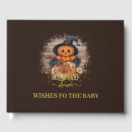 Een beetje pompoen Schattige Kawaii Glitters Baby  Gastenboek