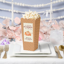 Een beetje pompoen Schattigee Herfst rustieke Baby Bedankdoosjes