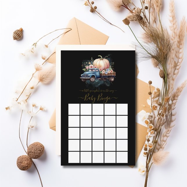 Een beetje pompoen Waterverf truck Baby shower spe (Creator heeft geüpload)