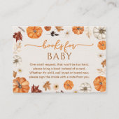 Een beetje pompoenboeken voor Baby Enclosure Kaart (Voorkant)