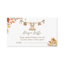 Een beetje pompoenluier Raffle, Wasserij Boho Herf