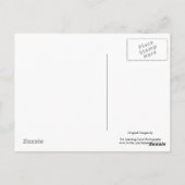 Een beetje prachtige chaos met reliëf op etiketten briefkaart (Achterkant)