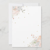 Een beetje prinses blush gouden kroon kasteel douc kaart (Achterkant)