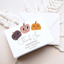 Een beetje Pumpkin Modern Baby shower