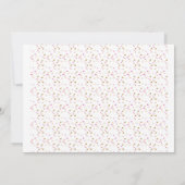 Een beetje Pumpkin Verjaardagsuitnodiging Kaart (Achterkant)