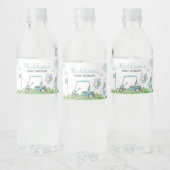 Een beetje Putter Baby shower Waterfles Etiket (Flessen)