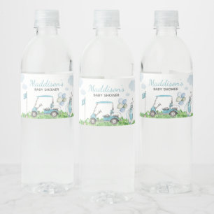 Een beetje Putter Baby shower Waterfles Etiket