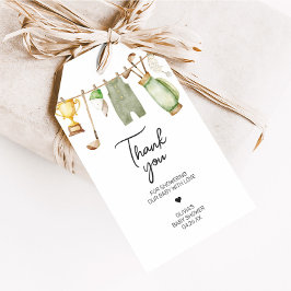 Een beetje Putter Golf Baby shower Favorietentjes Cadeaulabel