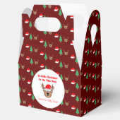 Een beetje rendier is onderweg bedankdoosjes (Geopend)