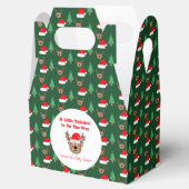 Een beetje rendier is onderweg bedankdoosjes (Geopend)