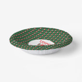 Een beetje rendier is onderweg papieren kommen (Gebogen)