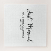 Een beetje retro is net getrouwd legpuzzel (Horizontaal)