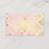 Een beetje Roos Bloemen Damask Boeken voor Baby Informatiekaartje (Achterkant)