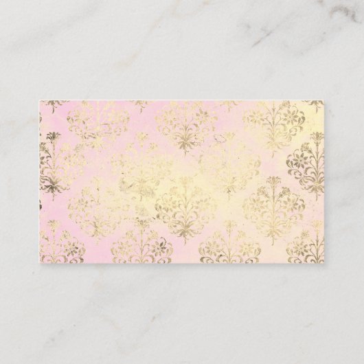 Een beetje Roos Bloemen Damask Luier Raffle Informatiekaartje (Achterkant)