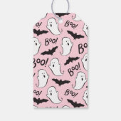 Een beetje roze Baby shower voor Boo Cadeaulabel (Achterkant)