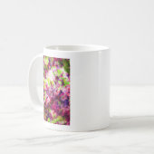 Een beetje roze, een Abstract Koffiemok (Voorkant links)