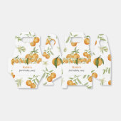 Een beetje schattig citrus verjaardag gunst box bedankdoosjes (Uitgevouwen)