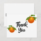 Een beetje schattig dank je kaart (Voorkant / Achterkant)