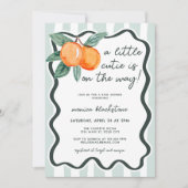 Een beetje schattig genderneutraal Baby shower Kaart (Voorkant)