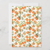 Een beetje schattig is hier geboorte aankondiging (Achterkant)