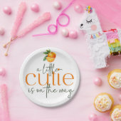 Een beetje schattig is op de weg Borden Papieren Bordje (Feest)