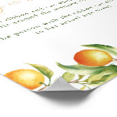 Een beetje schattig is op de weg douche buik spel poster (Hoek)