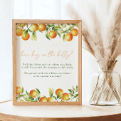 Een beetje schattig is op de weg douche buik spel poster