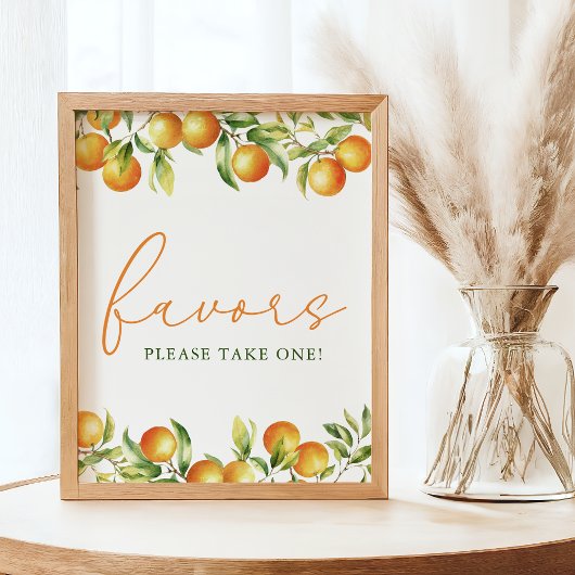 Een beetje schattig is op de weg douche gunst teke poster