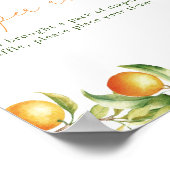 Een beetje schattig is op de weg douche luier rafe poster (Hoek)