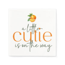 Een beetje schattig is op de weg servetten