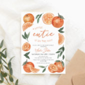 Een beetje schattig is op de weg Sinaasappels Baby Kaart