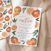 Een beetje schattig is op de weg Sinaasappels Baby Kaart