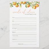 Een beetje schattig is op weg Baby advies Kaart (Voorkant)